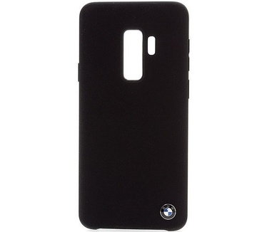 BMW Signature Silicone Case - Samsung Galaxy S9 Plus - Zwart  Zwart