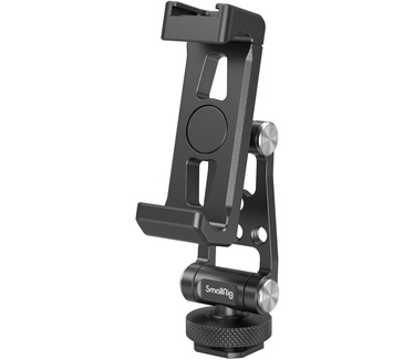 SmallRig 4382 Metalen telefoonhouder met cold shoe mount