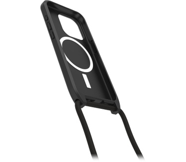 Otterbox React Series Necklace MagSafe voor iPhone 15 Pro, Black