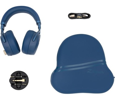 ZILDJIAN ALCHEM-E Perfect Tune Over Ear draadloze hoofdtelefoon, actieve ruisonderdrukking met microfoon, tot 45 uur batterijduur, midnight