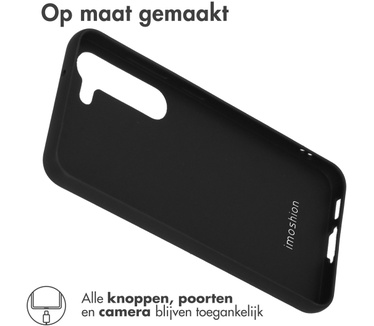 Accezz Color Backcover voor de Samsung Galaxy S23 - Zwart