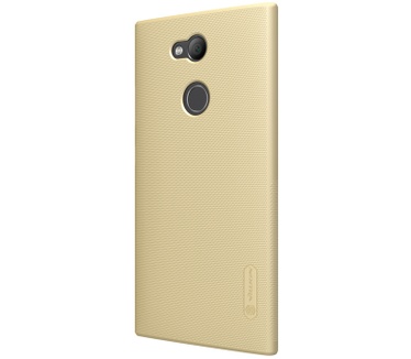 Nillkin Frosted Shield Hard Case voor Sony Xperia L2 - Goud  Goud