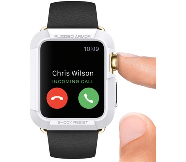 Spigen Rugged Armor Apple Watch (42mm) Case - SGP11497 - Wit