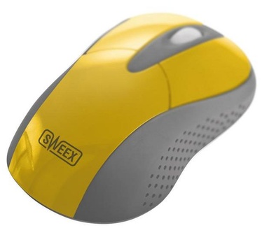 Sweex MI424 Wireless Mouse (Geel)