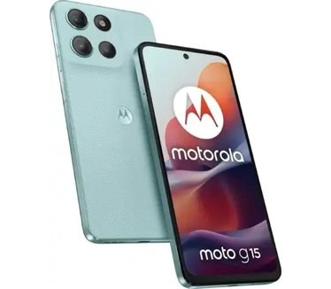 Motorola moto g15, 8GB ram, 128GB opslag Licht Blauw