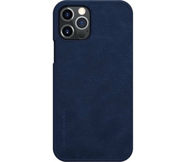 Nillkin Qin Book Case (iPhone 12/12 Pro) Blauw