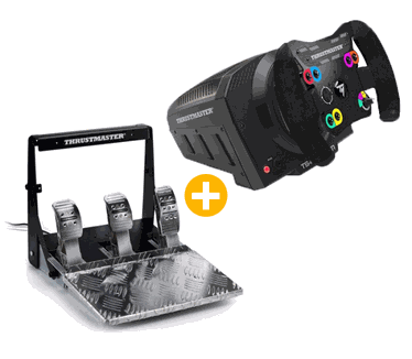 Thrustmaster TS-PC Racer + T3PA Pro Pedalen
