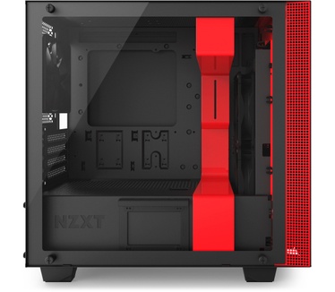 NZXT H400i Rood/Zwart
