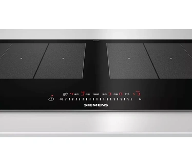 Siemens iQ700 EX275FXB1E Autarkes Induktions-Kochfeld, Glaskeramik, 90 cm breit, Facetten-Design, schwarz