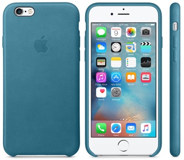 Apple iPhone 6s Leather Case  Blauw