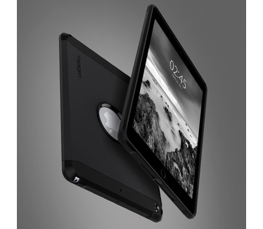 Spigen Apple iPad 9.7 (2017) Hoesje Tough Armor Zwart