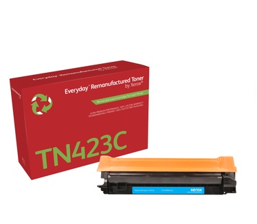 Xerox Everyday Remanufactured Cyaan Toner van Xerox vervangt Brother TN423C, Hoge Capaciteit