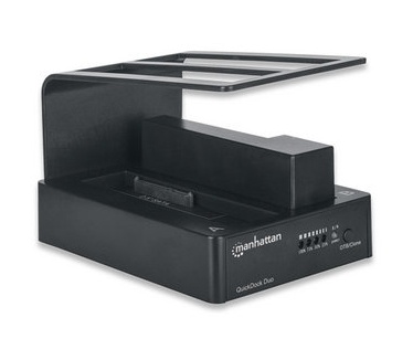 Manhattan QuickDock Duo Zwart