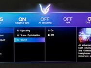 LG UltraGear evo 39GX950B - AI-functies in menu