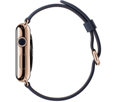 Apple Watch Edition (klassieke rozegouden gesp, 42mm) Blauw (Blauw)
