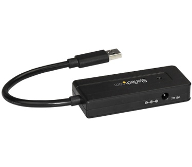 Startech.com 4 poorts USB 3.0 hub mini hub met oplaadpoort inclusief power adapter