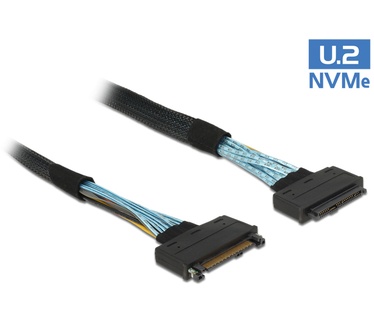 Delock 0.5m, 2xU.2 SFF-8639