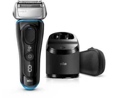 Braun Series 8 8365cc Volgende Generatie Elektrisch Scheerapparaat, Clean&Charge-station, Zwart