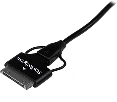 Startech.com 0,65 m lange Samsung Galaxy Tab-dockconnector of micro USB-naar-USB-combokabel