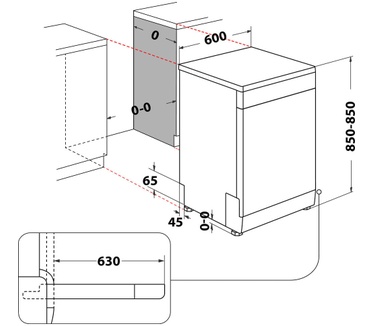 Whirlpool W8F HS61BS