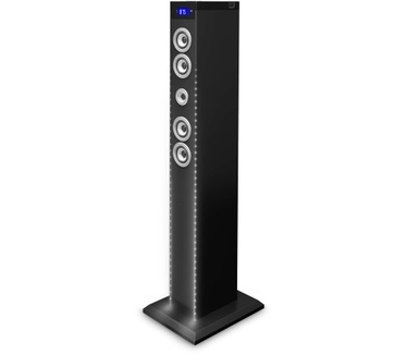 Bigben Interactive Multimedia Tower Zwart met lichteffecten