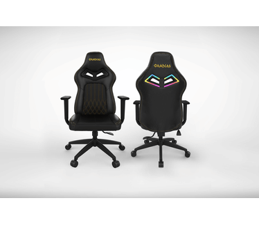 Gamdias Achilles E3 RGB Gamingchair (Zwart/Geel)