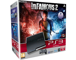 Sony PlayStation 3 320 GB + InFamous 2