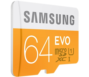 Samsung EVO 64GB MicroSDXC