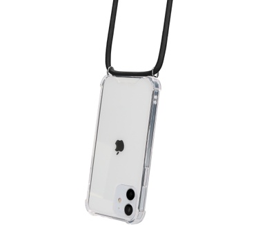 Mobiparts Lanyard Case Apple iPhone 12/12 Pro Black Cord