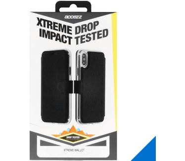 Accezz Xtreme Wallet Bookcase iPhone 11 - Zwart (iPhone 11) Zwart