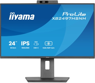 Iiyama XB2497HSNH-B1 24IN IPS LCD 4MS 1920X1080 350CD/M2 HDMI/DP/USB 2
