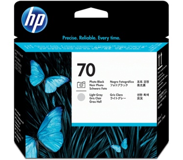HP 70 Photo Black and Light Grey Printhead