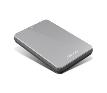 Toshiba Canvio 3.0 Portable Hard Drive 1TB Zilver
