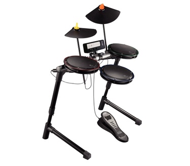 Logitech Wireless Drum Controller Wii Zwart