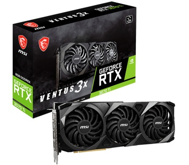 MSI GeForce RTX 3070 Ti VENTUS 3X 8G OC