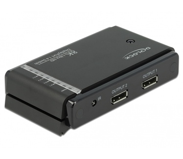 Delock DisplayPort 1.4 Switch 2x2 DP in > 1x2 DP out 8K