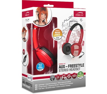 Speedlink AUX Freestyle Rood