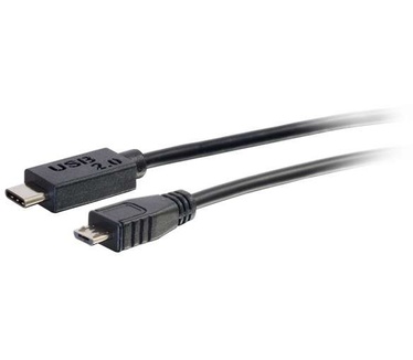 CablesToGo USB 2.0, C - Micro B, 2m
