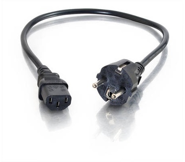 CablesToGo 0.5m Universal Power Cord