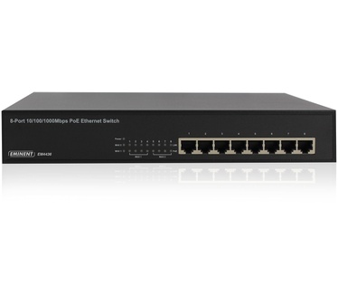 Eminent EM4436 8-Poorts Gigabit Switch, 8 PoE poorten