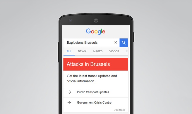 Google Now Brussel
