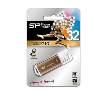 Silicon Power Secure G10 16GB Brons