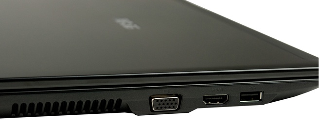 Asus UL30J - aansluitingen