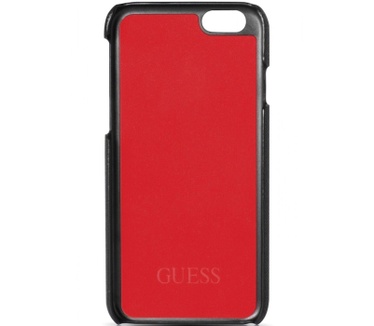 Guess Saffiano Hard Case voor Apple iPhone 7 Plus (5.5") - Zwart Zwart