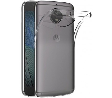 qMust Motorola Moto G5S Soft TPU case - Clear