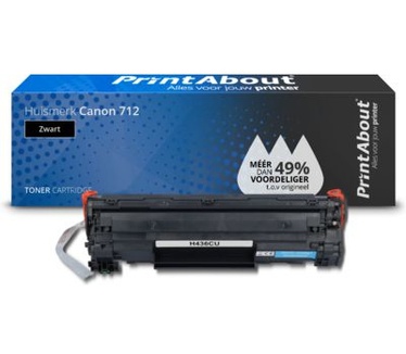 PrintAbout Huismerk Canon 712 Toner Zwart