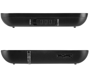 Sharkoon QuickStore Portable USB 3.1 Zwart