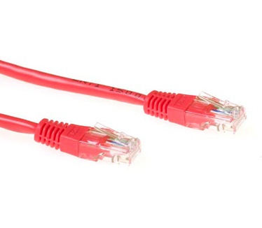 Advanced Cable Technology Rode 1 meter UTP CAT6 patchkabel met RJ45 connectoren