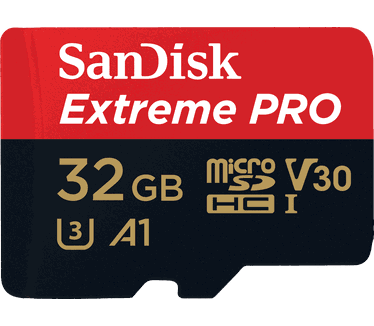 Sandisk Extreme Pro 32GB microSD UHS-I
