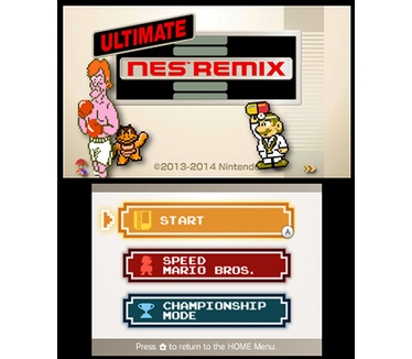 Ultimate NES Remix, 3DS